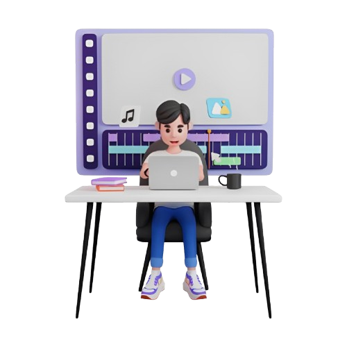 تدوین و موشن در نیم دایره