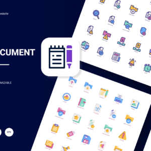 پک 300 آیکون فایل و سند